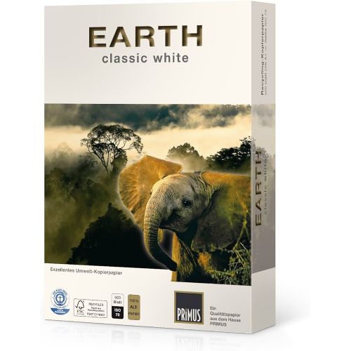 CARTA A4 RICICLATA 80GR EARTH FSC ISO70